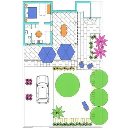 בית נופש Cati - Con Giardino E Posto Auto A - Lecce - Salento *